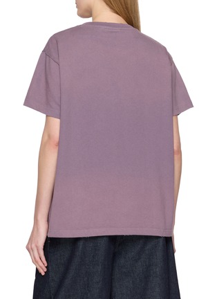 Back View - Click To Enlarge - FOUND - Wildlife Chenille Embroidered Cotton T-Shirt