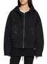 FOUND Hand Embroidered Floral Beaded Anorak Jacket