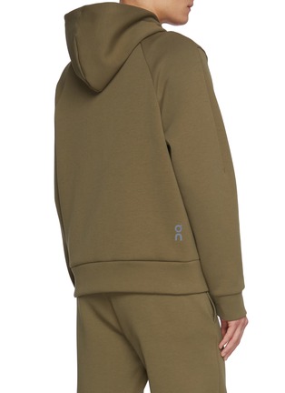 Back View - Click To Enlarge - ON - Focus Tech Zip Up Hoodie