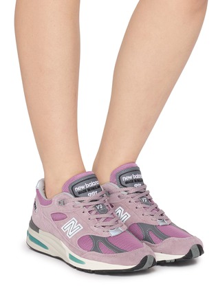 Figure View - Click To Enlarge - NEW BALANCE - 991 Suede Unisex Sneakers