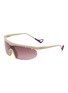 DISTRICT VISION x POST ARCHIVE FACTION Koharu Eclipse Sunglasses