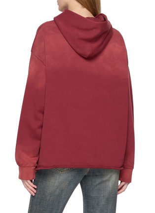 Back View - Click To Enlarge - FOUND - Wildlife Chenille Embroidered Cotton Hoodie