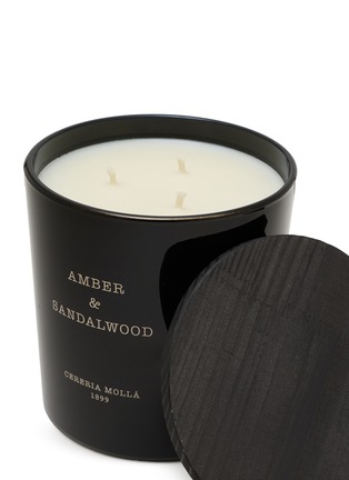 Detail View - Click To Enlarge - CERERIA MOLLÁ 1899 - Amber & Sandalwood Premium Candle 600g