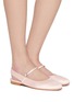 Figure View - Click To Enlarge - EQUIL - Estonia Satin Mary Jane Flats