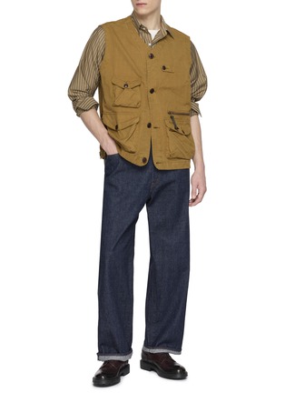 Figure View - Click To Enlarge - BARBOUR - Endurance Utility Cotton Vest Gilet