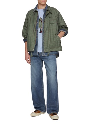 Figure View - Click To Enlarge - BARBOUR - x Paul Smith Transport Shirt Jacket