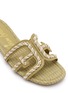 Detail View - Click To Enlarge - SAM EDELMAN - Bay Twist Raffia Sandals