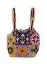 IMAYIN Bromelia Beaded Cotton Bag