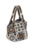 Detail View - Click To Enlarge - IMAYIN - Bromelia Beaded Cotton Bag