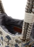Detail View - Click To Enlarge - IMAYIN - Bromelia Beaded Cotton Bag