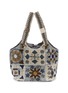 IMAYIN Bromelia Beaded Cotton Bag