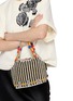 Figure View - Click To Enlarge - IMAYIN - Indira Beaded Cotton Bag