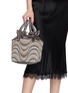 Figure View - Click To Enlarge - IMAYIN - Dalawella Natural Beaded Cotton Bag