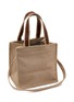 Detail View - Click To Enlarge - IMAYIN - Karang Beaded Cotton Carryall Bag