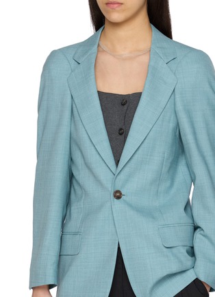  - MM6 MAISON MARGIELA - Way Forward Single Breasted Wool Blazer