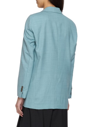 Back View - Click To Enlarge - MM6 MAISON MARGIELA - Way Forward Single Breasted Wool Blazer