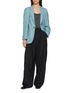 Figure View - Click To Enlarge - MM6 MAISON MARGIELA - Way Forward Single Breasted Wool Blazer