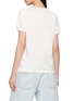 Back View - Click To Enlarge - MM6 MAISON MARGIELA - Margie Logo Raglan Sleeve Cotton T-Shirt