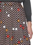  - MM6 MAISON MARGIELA - Floral Printed Pleated Skirt