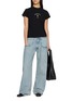 Figure View - Click To Enlarge - MM6 MAISON MARGIELA - Stockman Logo Print Cotton T-Shirt