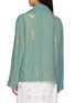 Back View - Click To Enlarge - KARTIK RESEARCH - Safari Zardozi Embroidered Handwoven Cotton Jacket