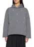 KARTIK RESEARCH Zardozi Paisley Embroidered Cotton Terry Hoodie