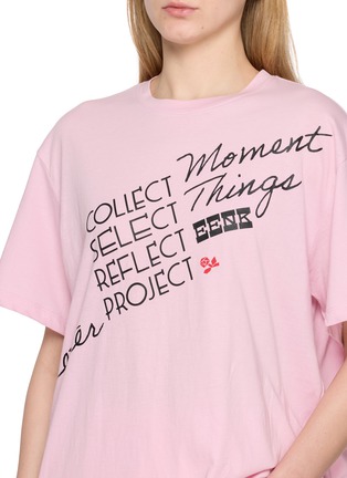  - EENK - Message Print T-Shirt