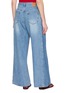 Back View - Click To Enlarge - EENK - Classic Wide Leg Jeans