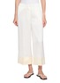 TOTEME Two-Tone Drawstring Satin Trousers