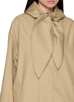  - TOTEME - Technical Scarf Hooded Jacket