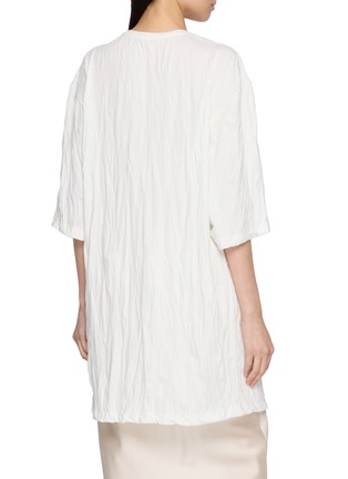 Back View - Click To Enlarge - TOTEME - Relaxed T-Shirt Dress