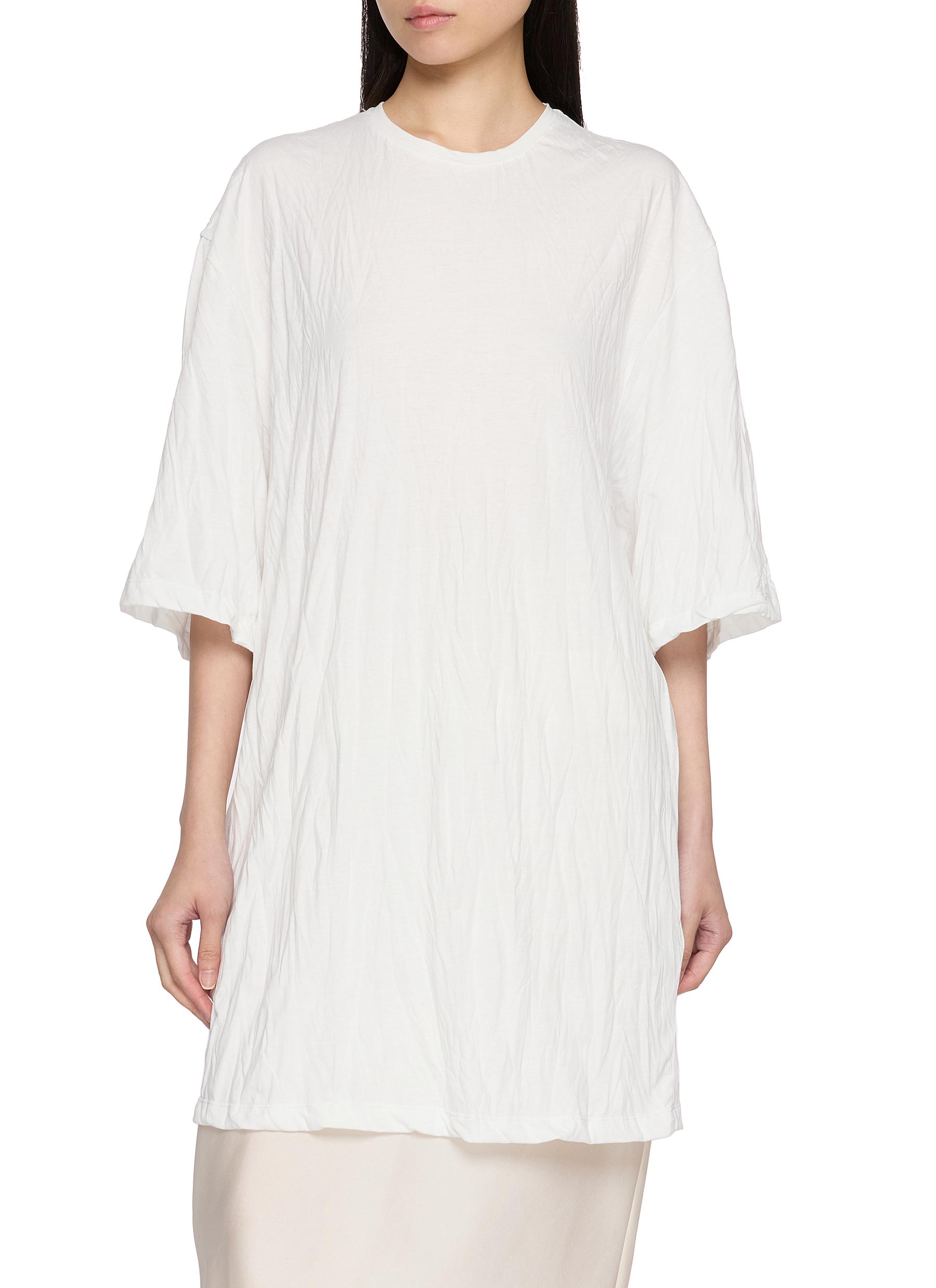 white linen t shirt dress Organic Linen T-Shirt Dress S