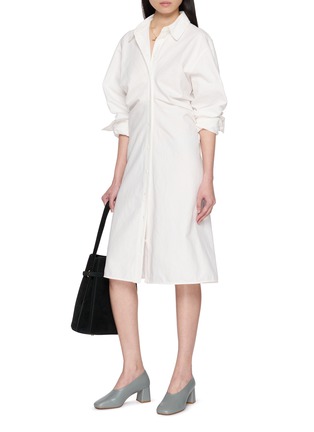 Figure View - Click To Enlarge - TOTEME - Slouch Shirt Dress