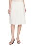 TOTEME Beaded Pleated Cotton Skirt