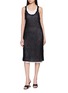 Main View - Click To Enlarge - TOTEME - Open Knit Midi Tank Dress