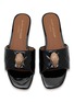 Detail View - Click To Enlarge - KURT GEIGER SHOES - Kensington Patent Leather Slides