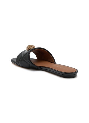  - KURT GEIGER SHOES - Kensington Patent Leather Slides