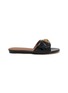 KURT GEIGER SHOES Kensington Patent Leather Slides