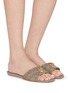 Figure View - Click To Enlarge - KURT GEIGER SHOES - Kensington Slides