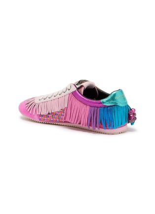  - KURT GEIGER SHOES - Islington Fringe Suede Women's Sneaker