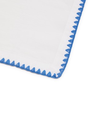 Detail View - Click To Enlarge - MARIAIDA HOME - Clara Napkin — Blue