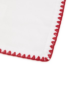Detail View - Click To Enlarge - MARIAIDA HOME - Clara Placemat — Red