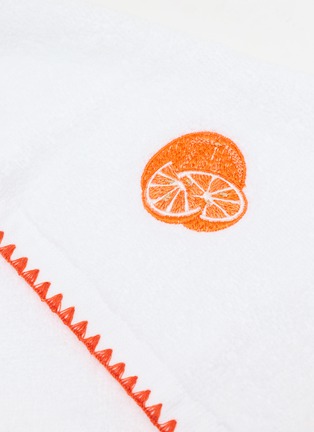 Detail View - Click To Enlarge - MARIAIDA HOME - Orange Hand Towel