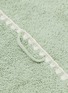 Detail View - Click To Enlarge - MARIAIDA HOME - Cotton Shell Bath Sheet — Mint Green/Cream