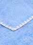 Detail View - Click To Enlarge - MARIAIDA HOME - Cotton Shell Guest Towel — Blue/Cream