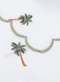 Detail View - Click To Enlarge - MARIAIDA HOME - Palm Tree Embroidered Tablecloth