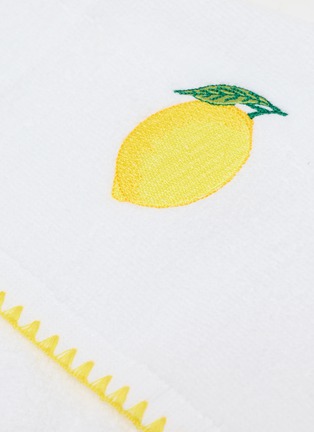 Detail View - Click To Enlarge - MARIAIDA HOME - Lemon Hand Towel