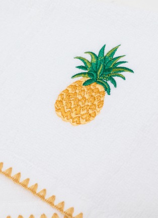 Detail View - Click To Enlarge - MARIAIDA HOME - Pineapple Hand Towel