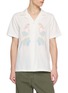 MAISON LABICHE Morney Parrots Embroidered Cotton Shirt