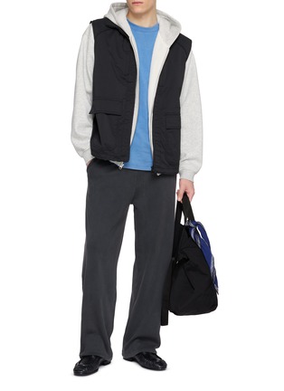Figure View - Click To Enlarge - MAISON LABICHE - Largeau Drawstring Waistband Cotton Jogging Pants